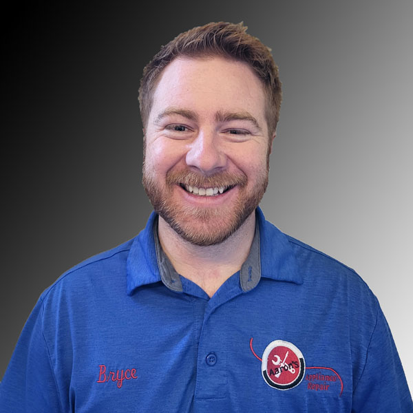 Bryce Quilter works as an Appliance Technician for Aaron's home appliance repair in Salt Lake, UT